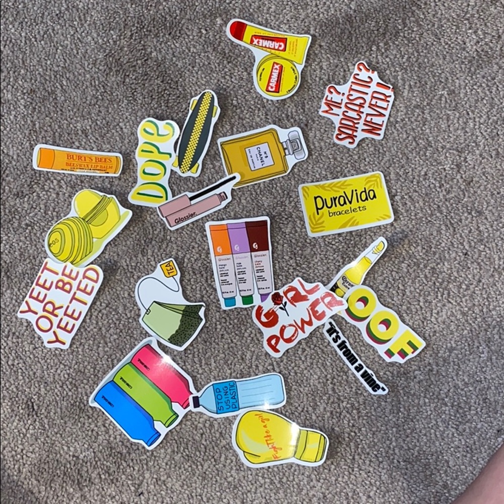 Stickers (while supplies last)